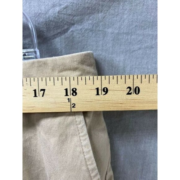 Lauren Ralph Lauren Shorts Womens 16 Beige Khaki Pockets Button Ladies - Picture 5 of 8